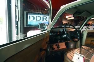 Trabi-Simulation im DDR Museum