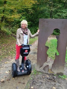 Mit dem Segway in die Steinzeit im Neanderthal Museum
