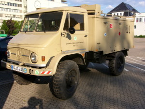 Jubiläumsausstellung „60 Jahre Unimog S“
