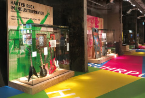 Ausstellung „Rock und Pop im Pott“ im Ruhr Museum Essen mit Fotoboden