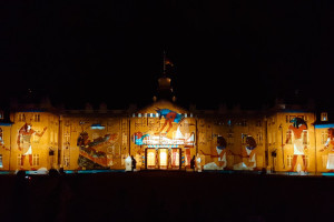Projection-Mapping-Show „Legacy“ in Karlsruhe
