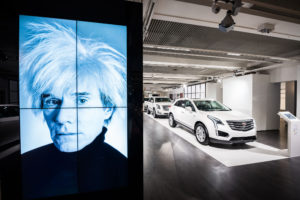 Avantgarde inszeniert Andy Warhol- Ausstellung für Cadillac Europe
