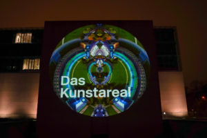 Titan Laser Projektoren beleuchten Münchner Kunstareal