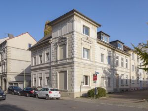 Haus der Neuen Folkwang Residence im Eltingviertel (Foto: Michael Romstöck, 2021)