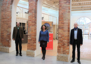 Peter Lutz, Dr. Jennifer Morscheiser und Dr. Peter Miesbeck (Foto: Stadt Rosenheim)