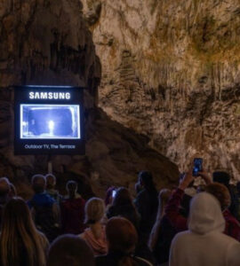 The Terrace im Höhlenpark Postojna (Fotos: Samsung)