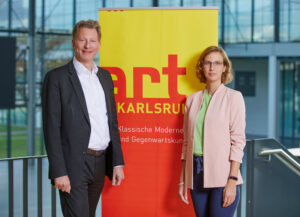 Kristian Jarmuschek und Olga Blaß (Foto: Messe Karlsruhe/Jürgen Rösner)