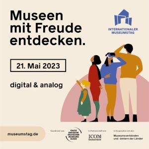 Internationaler Museumstag 2023 (Grafik: Deutscher Museumsbund)